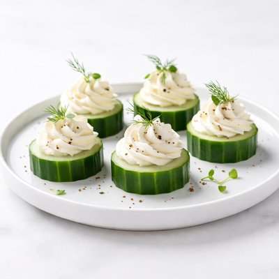 Image of Cucumber and Cream Cheese Appetizers