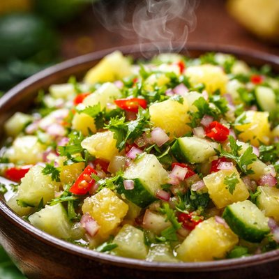 Image of Cucumber and Pineapple Relish