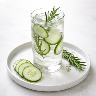 Image of Cucumber and Rosemary Spa Water