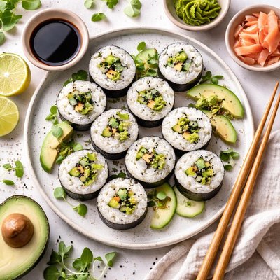 Image of Cucumber and Wasabi Sushi