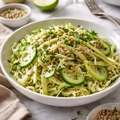 Image of Cucumber Apple Slaw