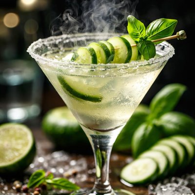 Image of Cucumber Basil Martini