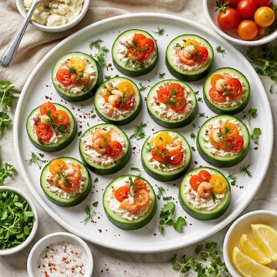 Image of Cucumber Canapes