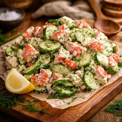 Image of Cucumber Crab Salad