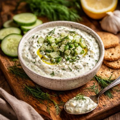 Image of Cucumber Dill Dip or Salad Dressing