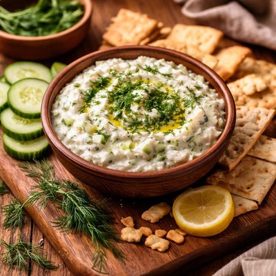 Image of Cucumber Dip with Fresh Dill