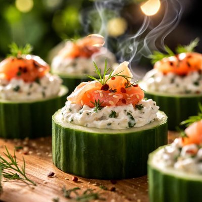 Image of Cucumber Hors D Oeuvres