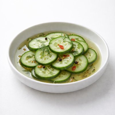 Image of Cucumber in Vinegar Pickled Cucumbers