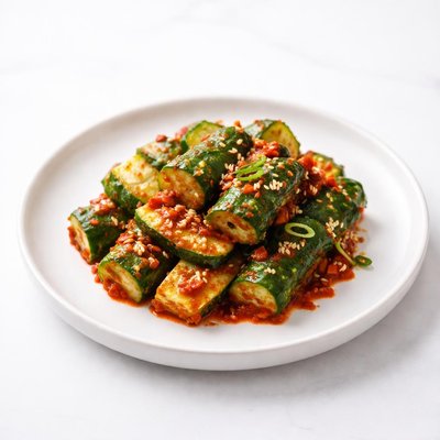 Image of Whole30 Cucumber Kimchi