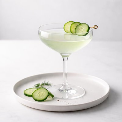 Image of Low Carb Cucumber Martini