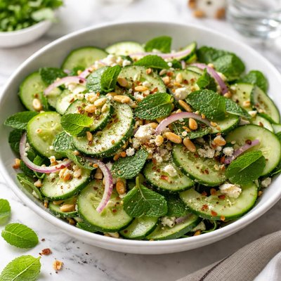 Image of Cucumber Mint Salad
