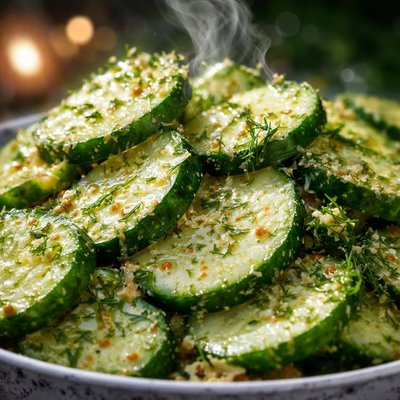 Image of Cucumber Mustard and Dill Salad