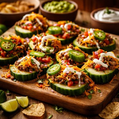 Image of Cucumber Nachos