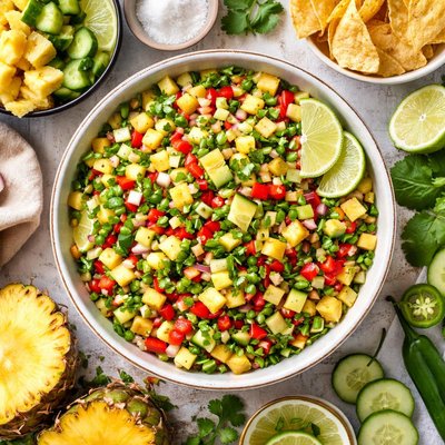 Image of Cucumber Pineapple Salsa