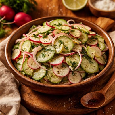 Image of Cucumber Radish Slaw