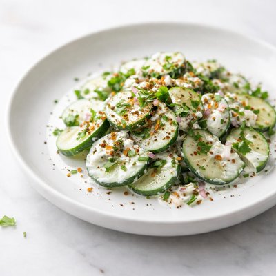 Image of Cucumber Raita Cucumber Salad