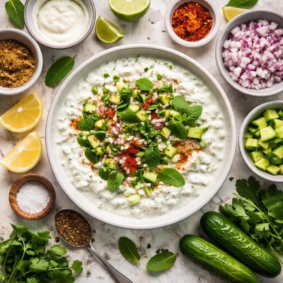 Image of Cucumber Raita Super Simple Quick and Easy