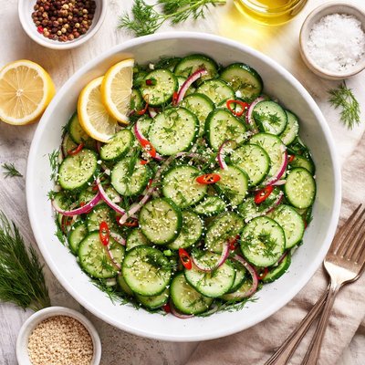 Image of Cucumber Salad Agurkesalat