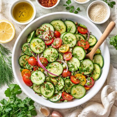 Image of Cucumber Salad Marinade