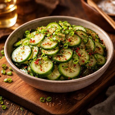 Image of Cucumber Salad with Rice Wine Vinegar