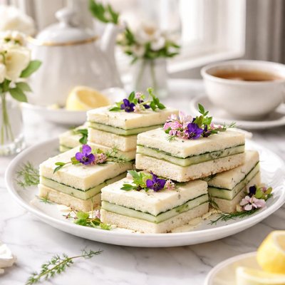 Image of Cucumber Sandwich at the Empress