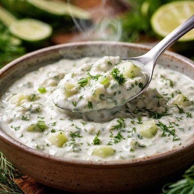 Image of Cucumber Sauce for Fish Seafood