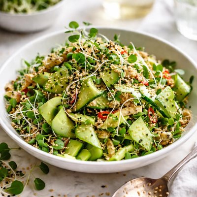 Image of Cucumber Sprout Salad