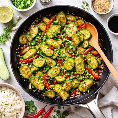 Image of Cucumber Stir Fry