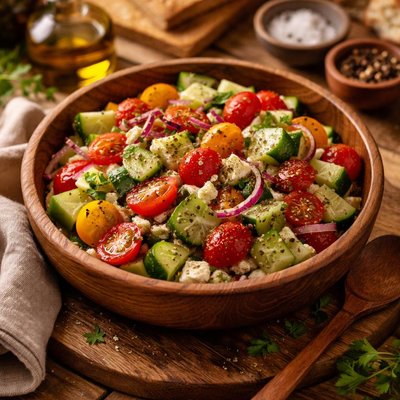 Image of Cucumber Tomato Salad
