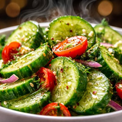 Image of Cucumber Vegetable Salad