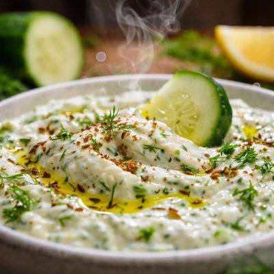 Image of Cucumber Yogurt Dip with Cumin