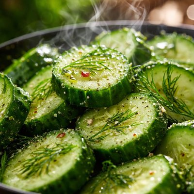 Image of Cucumbers with Dill