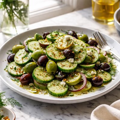 Image of Cucumbers with Olives