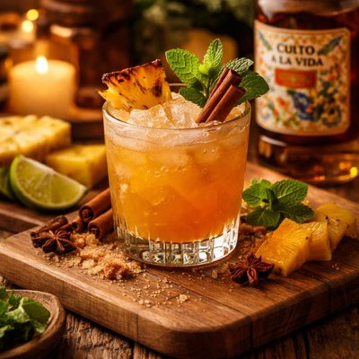 Image of Culto a La Vida Cult of Life a Rum Cocktail