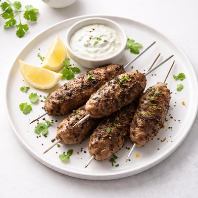 Image of Cumin Coriander Beef Patties Kebabs