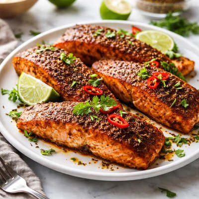 Image of Cumin Dry Rub Salmon