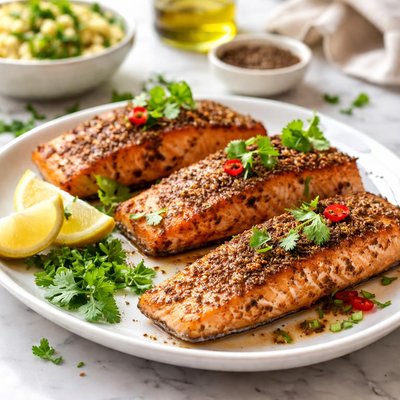 Image of Cumin Dusted Salmon Fillets