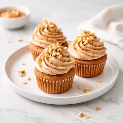 Image of Cupcakes with Peanut Butter Icing