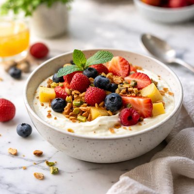 Image of Curd and Fruit