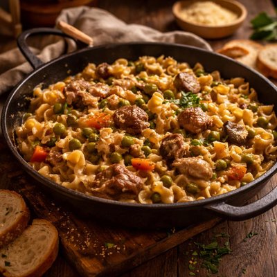 Image of Curly Noodle Pork Supper