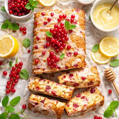 Image of Currant Lemon Cake