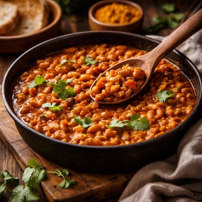 Image of Curried Baked Beans