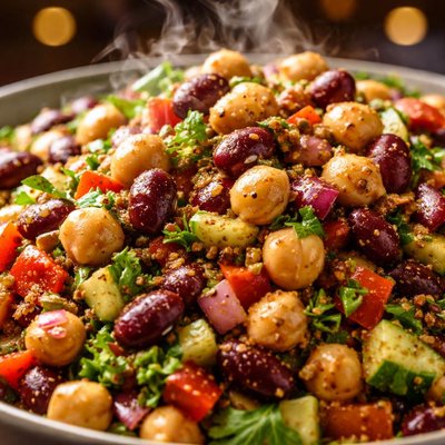Image of Curried Bean Salad