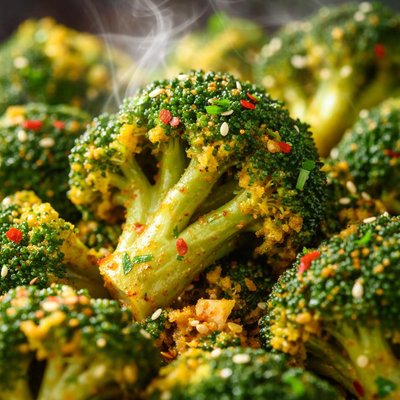 Image of Curried Broccoli