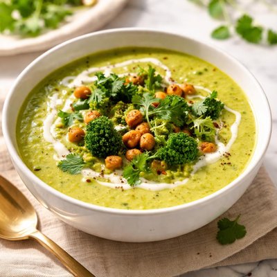 Image of Curried Broccoli Soup