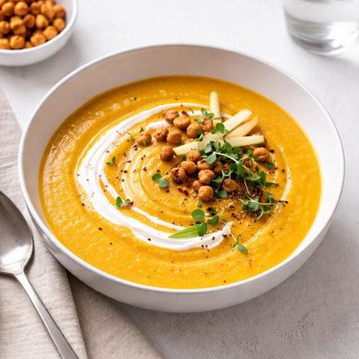 Image of Curried Butternut Apple Soup