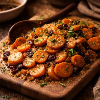 Image of Curried Carrots Raisins