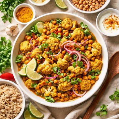 Image of Coliflor al curry