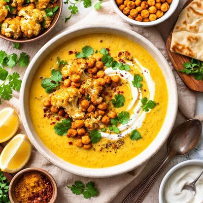 Image of Curried Cauliflower Soup