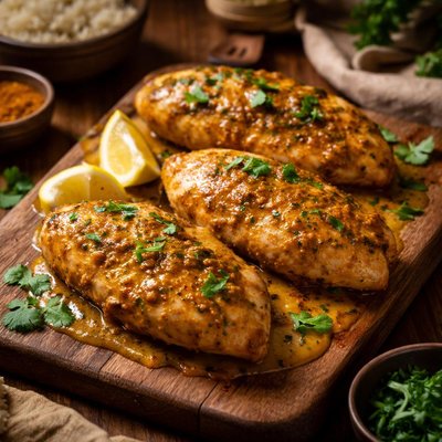 Image of Curried Chicken Breasts
